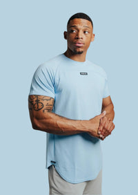 Total War Ai1 “Give Your All” Short Sleeve - Carolina Blue Bodcraft