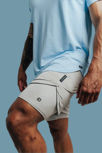 Total War Ai1 “Give Your All” Short Sleeve - Carolina Blue Bodcraft