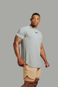 Total War Ai1 “Give Your All” Short Sleeve - Ghost Grey Bodcraft