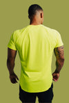 Total War Ai1 “Give Your All” Short Sleeve - Highlighter Yellow Bodcraft