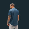 Total War Battle Short Sleeve - Slate Blue Bodcraft