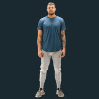 Total War Battle Short Sleeve - Slate Blue Bodcraft