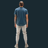 Total War Battle Short Sleeve - Slate Blue Bodcraft