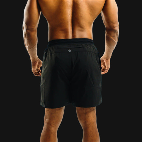 Total War Battle Shorts- Midnight Black Bodcraft