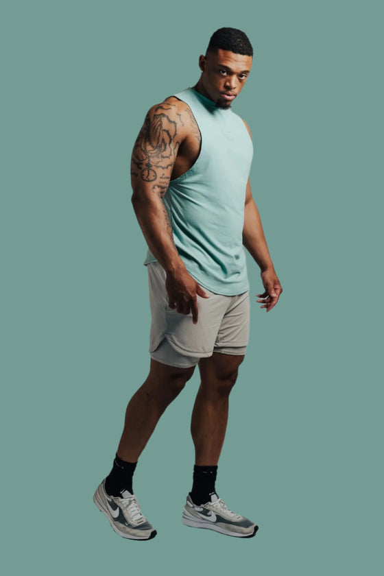 Total War Battle Sleeveless - Aqua BodCraft
