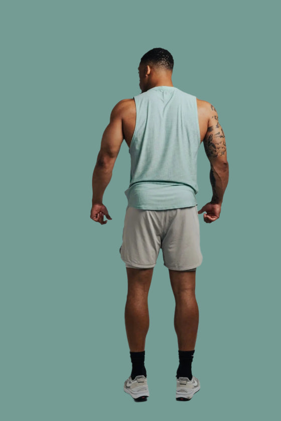 Total War Battle Sleeveless - Aqua BodCraft