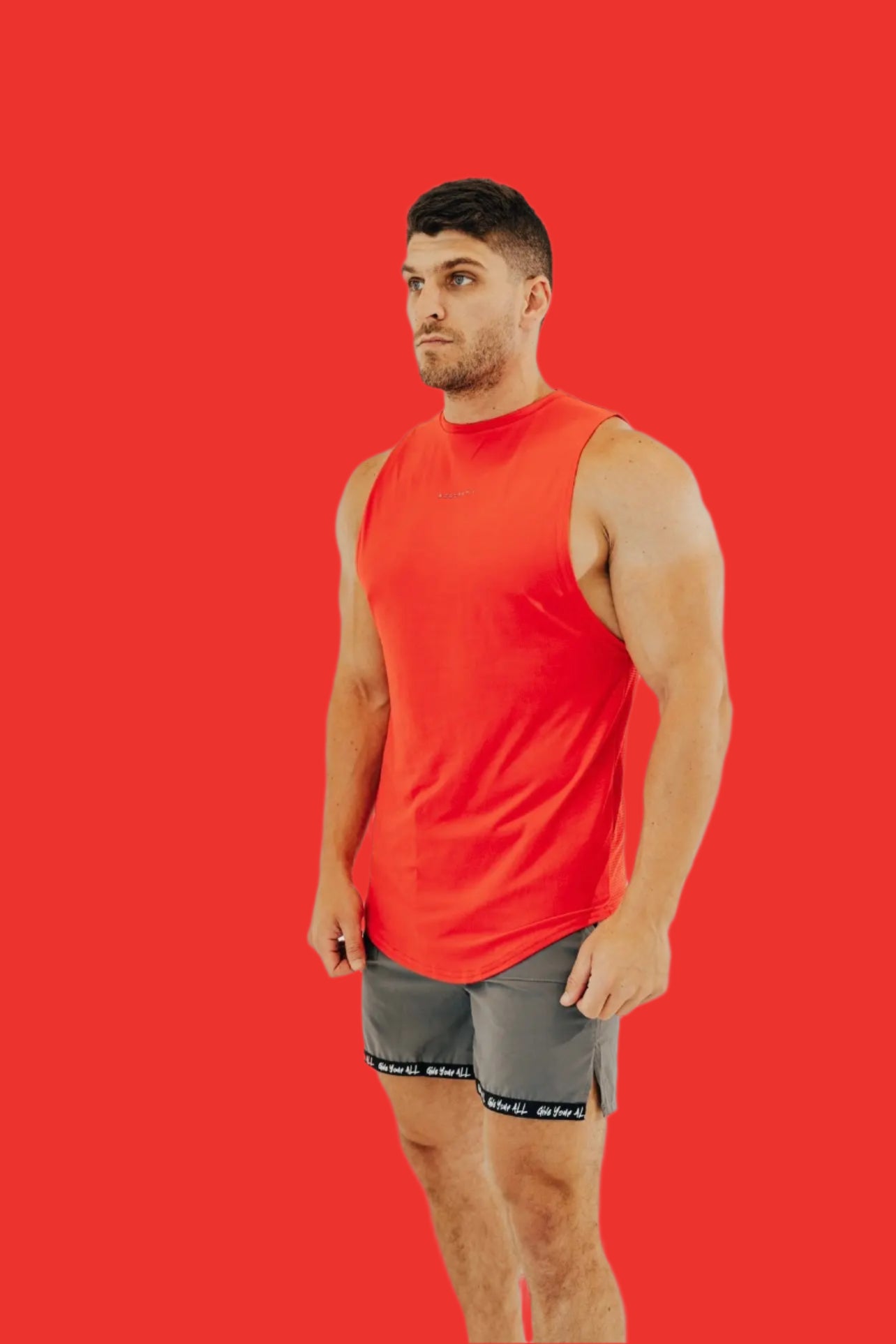 Total War Battle Sleeveless - Candy Apple Red BodCraft