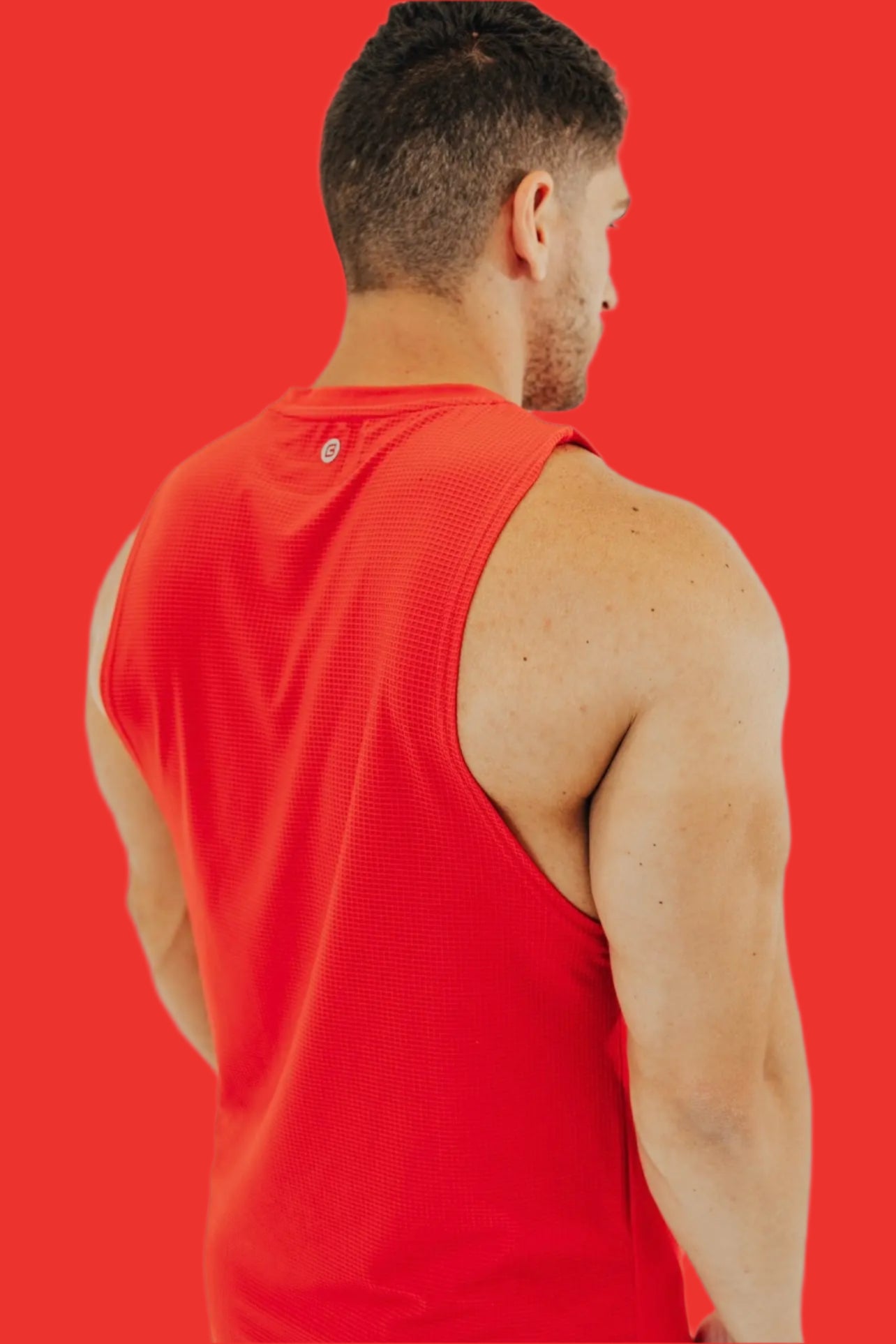 Total War Battle Sleeveless - Candy Apple Red BodCraft