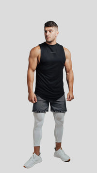 Total War Battle Vented Mesh Training Tight - Blizzard White Bodcraft