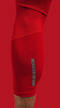 Total War Battle Vented Mesh Training Tight - Candy Apple Red Bodcraft
