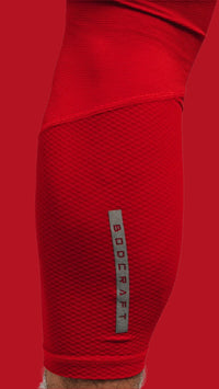 Total War Battle Vented Mesh Training Tight - Candy Apple Red Bodcraft
