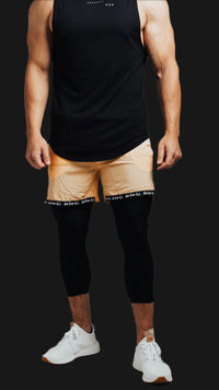 Total War Battle Vented Mesh Training Tight - Midnight Black Bodcraft
