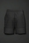 Total War Endgame Graphic Print SweatShort - Midnight Black Bodcraft