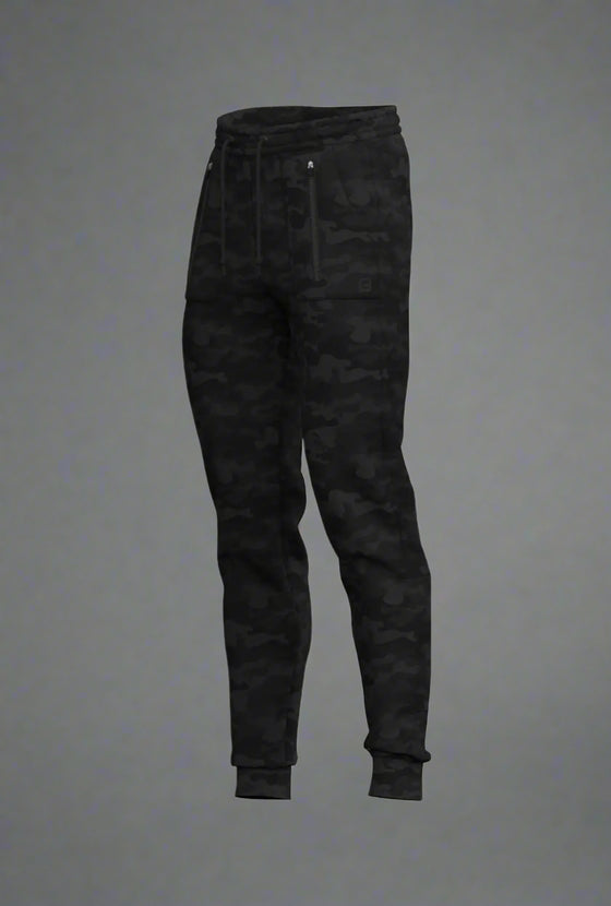 Total War Endgame Lounge Jogger - Black Camo Bodcraft