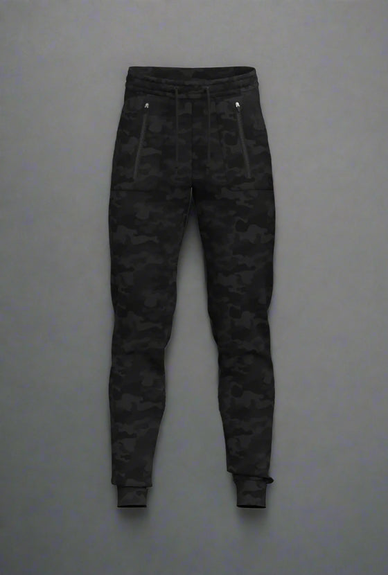 Total War Endgame Lounge Jogger - Black Camo Bodcraft