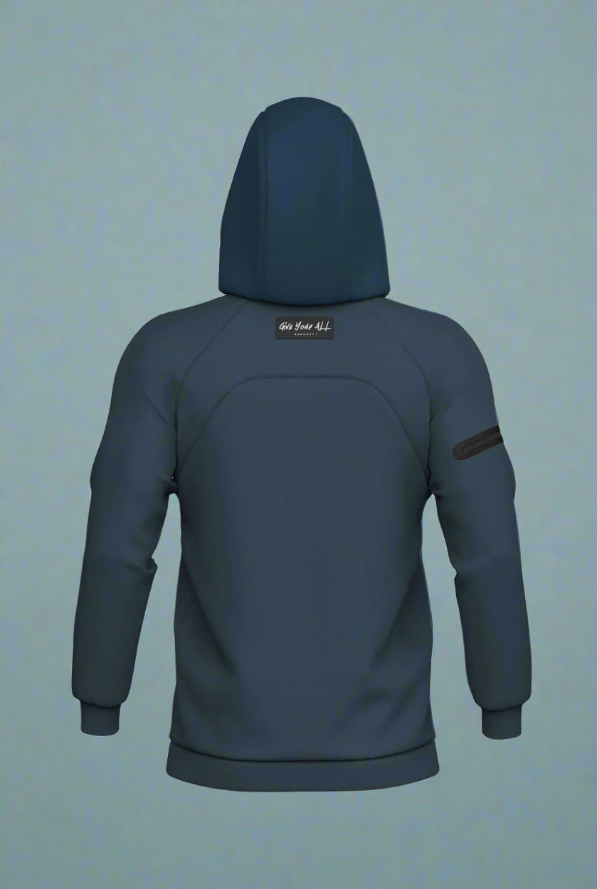 Total War Endgame Performance Hoodie - Icy Blue Bodcraft