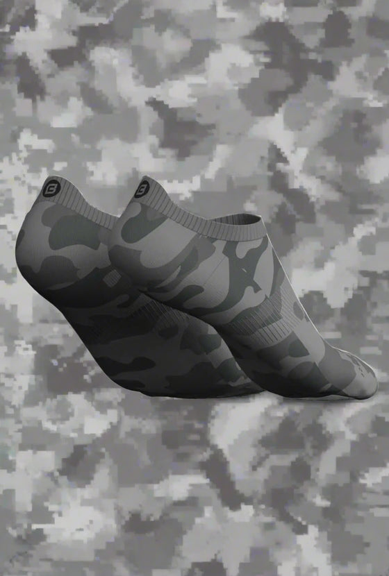 Total War Explosion Socks - Ghost Grey CAMO BodCraft