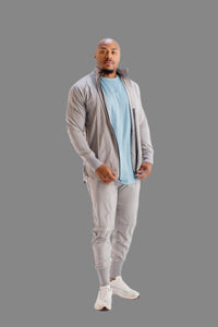 Total War Lux Full-Zip Jacket - Ghost Grey Bodcraft