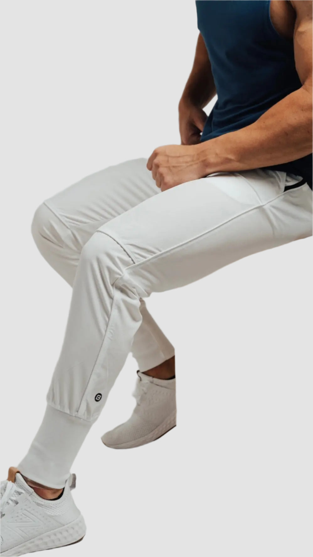 Total War Lux Jogger - Off-White Bodcraft