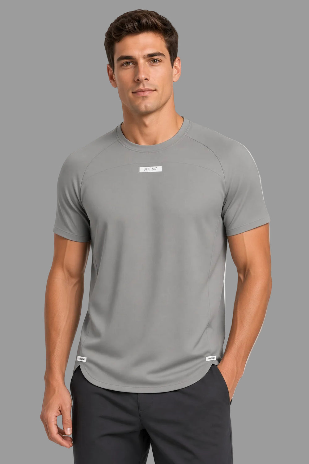 Special Edition Luke Rhodes Total War Ai1 “Best Yet” Short Sleeve - Ghost Grey