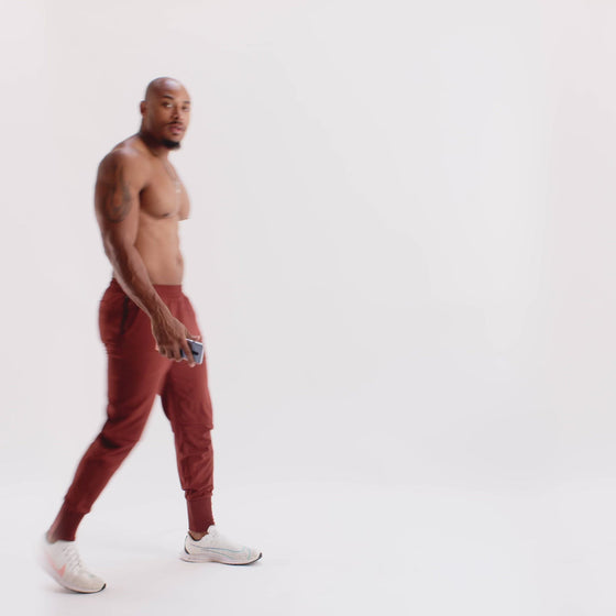 Total War Lux Jogger - Persian Red